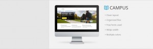 Campus - University PSD Template
