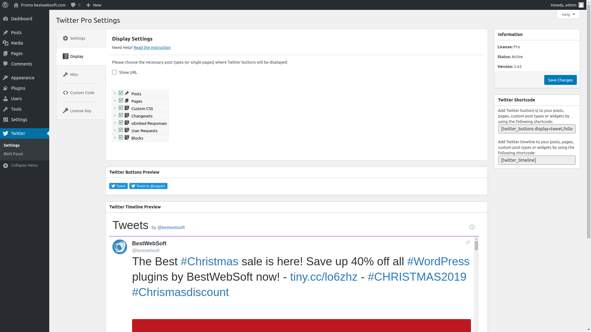 bestwebsoft’s twitter screenshot 1